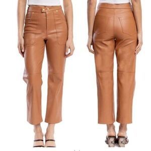 🆕BLANK NYC BAXTER RIB CAGE FAUX LEATHER PANTS